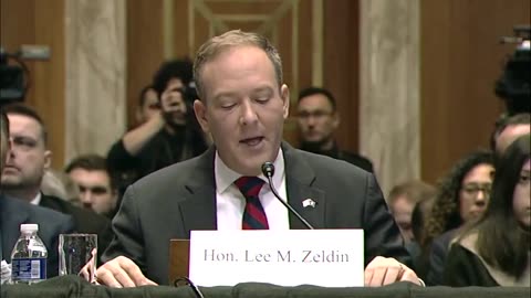 Lee Zeldins FULL opening statement to become the next head of the EPA.