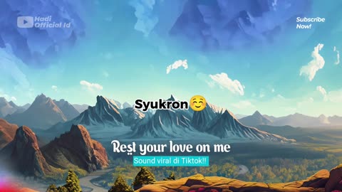 Rest your love on me | Sound tiktok viral #tiktokviral