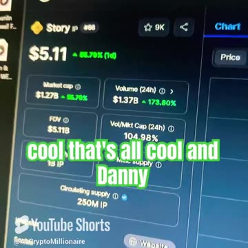 story ip price prediction crypto news today #fyp