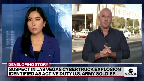 Suspect in Las Vegas Cybertruck explosion was Army member on leave