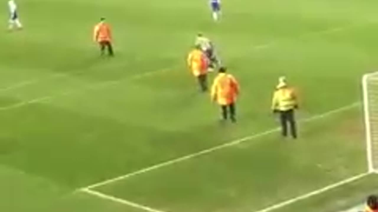 WAS THE GAME SO BORING THAT WE NEEDED ENTERTAINMENT.