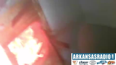 WATCH: Fire Climbs To Roof In North Little Rock House Disaster