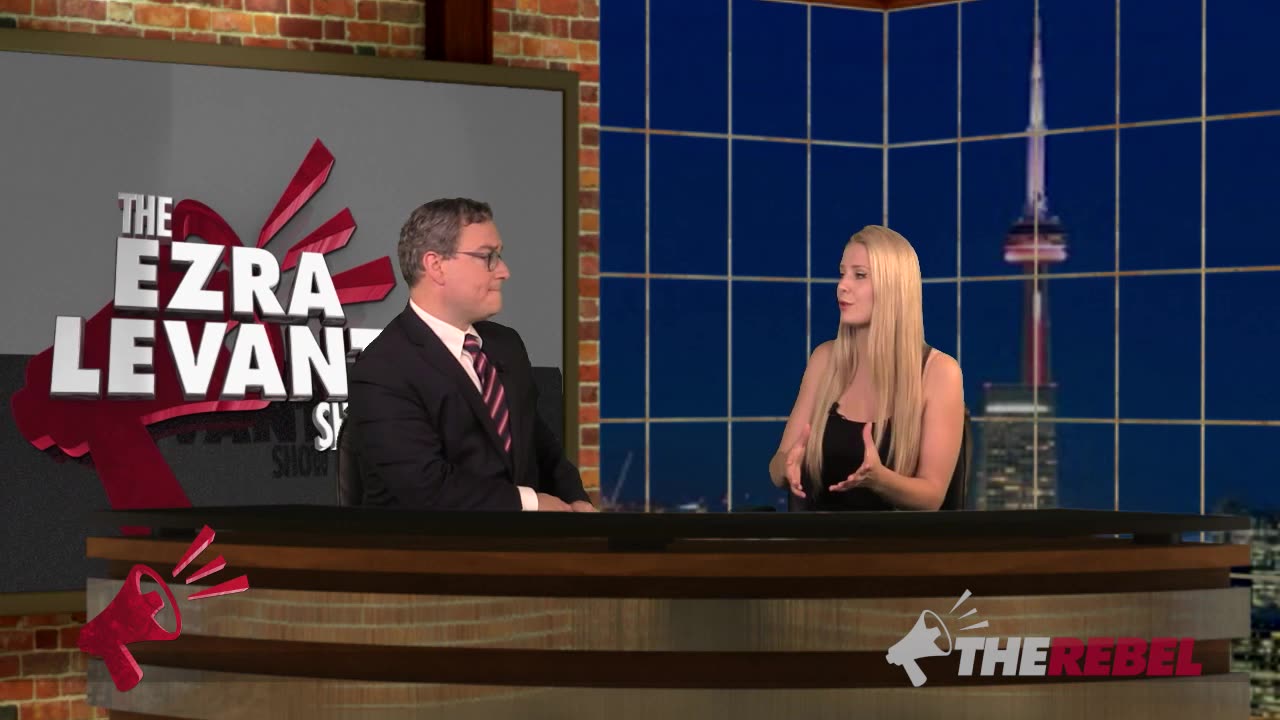 Ezra Levant welcomes Lauren Southern, who joins The Rebel full time in Toronto