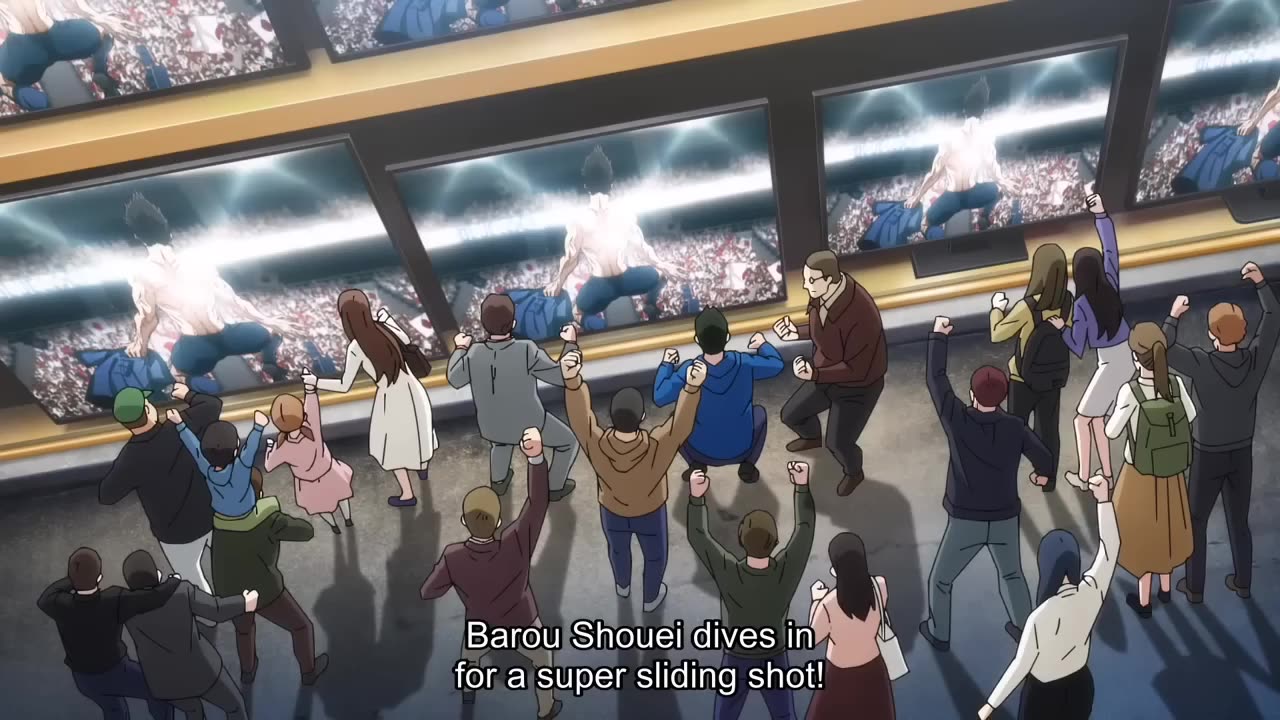 Barou's goal ~ Blue Lock vs. U-20 Japan episode 12