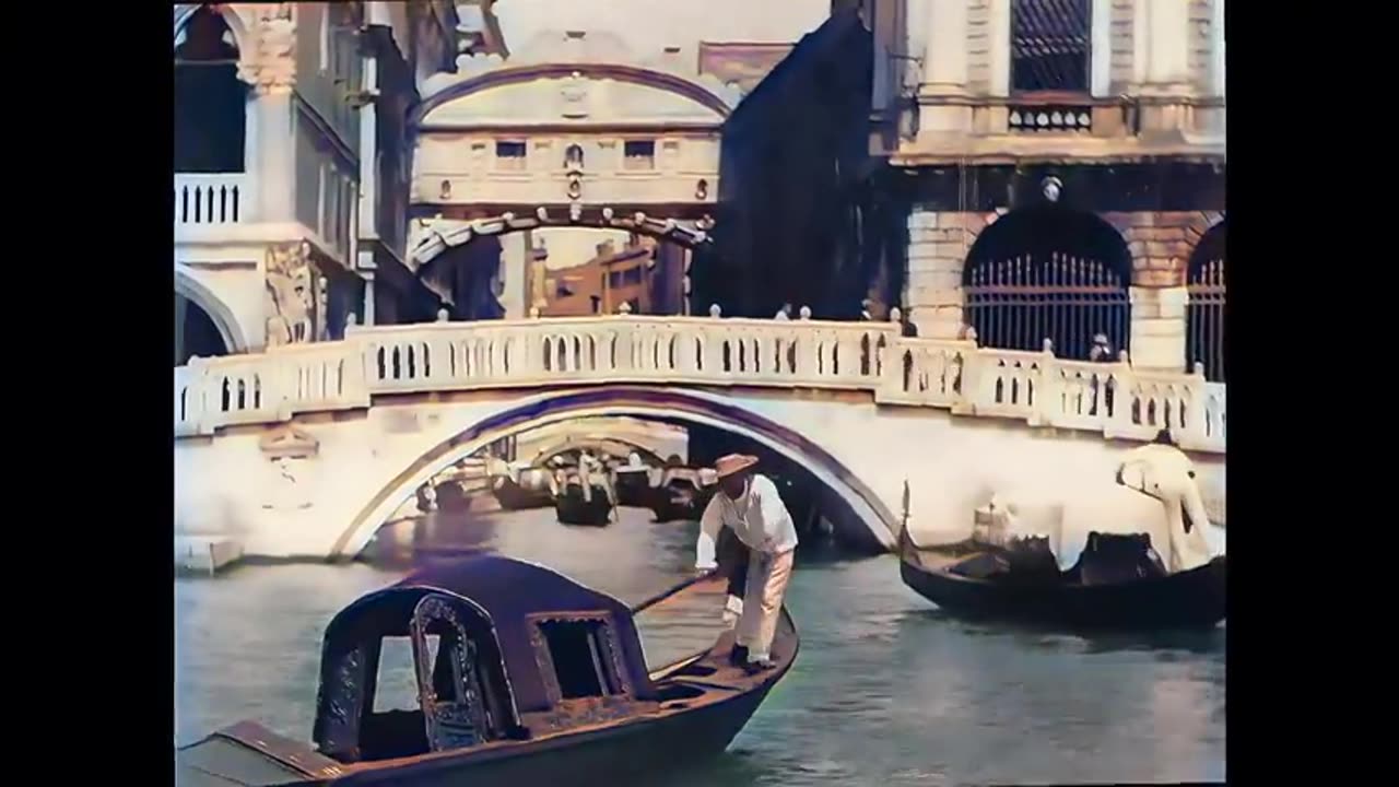 Beautiful Venice in 1900 in Color