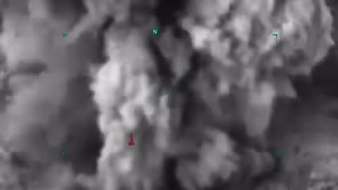 President Trump posts footage of ISIS Airstrikes