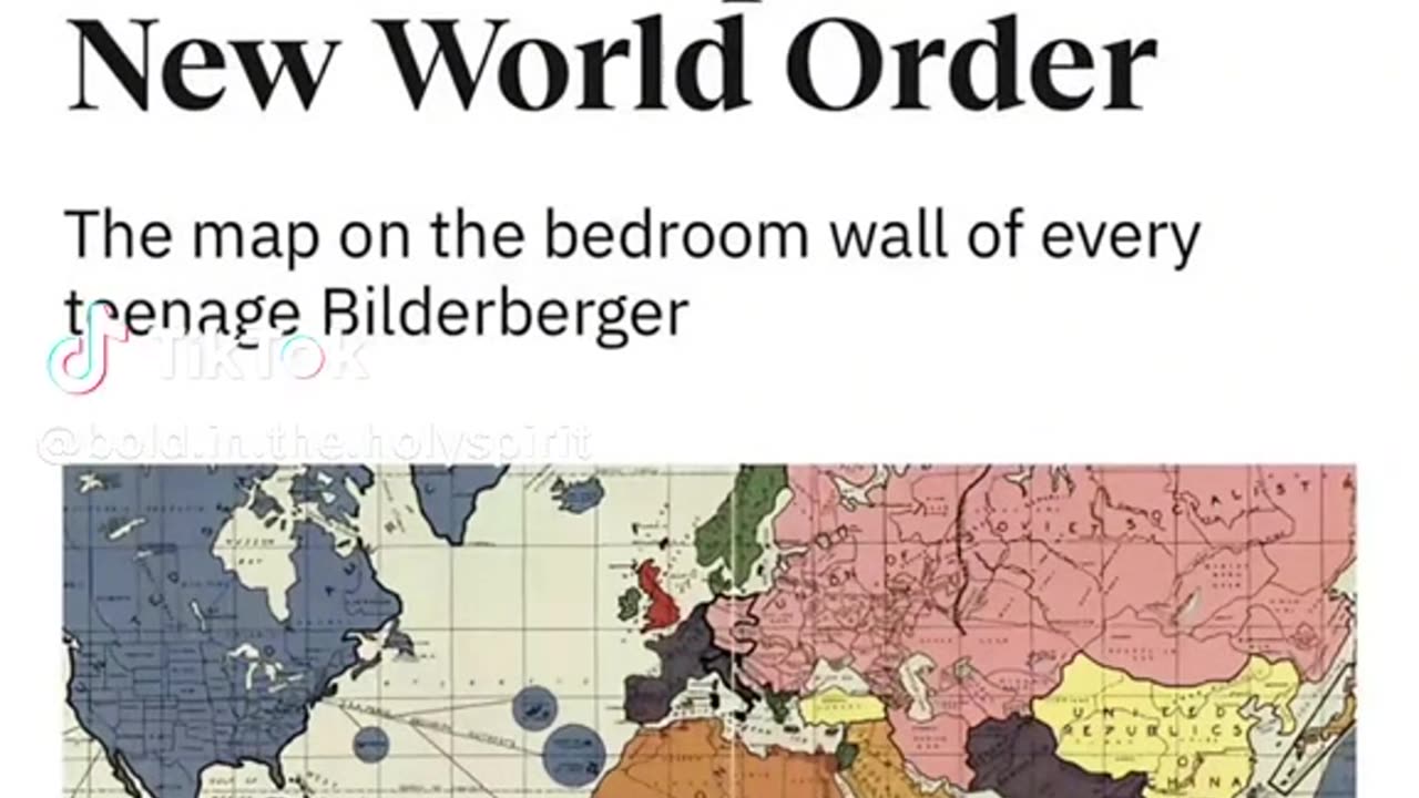 A 1942 Map of the New World Order-What’s In The NEWS TODAY⁉️