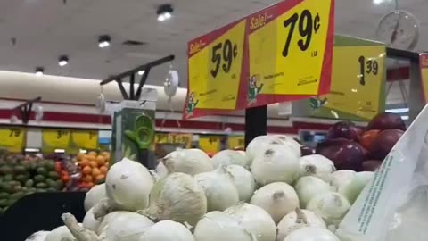 Fiesta Mart, a popular Mexican grocery chain is empty. Everybody is hiding