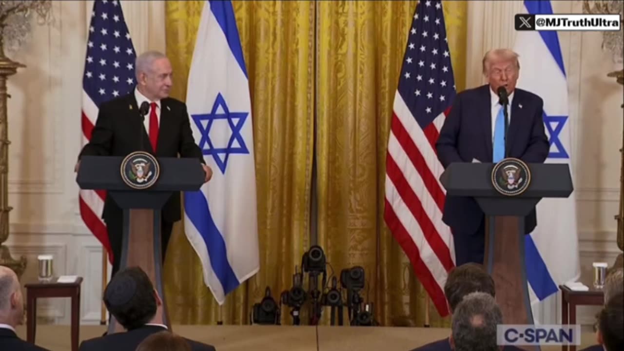 President Trump announces the United States will Take over and Own the Gaza Strip