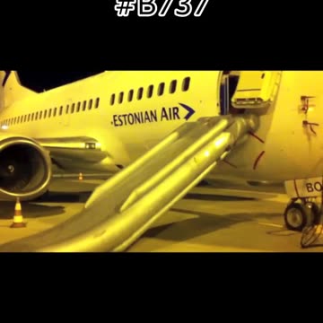 Watch Funny #Boeing #B737 Escape Slide Shooting Night Shift #Aviation #Fly #AeroArduino