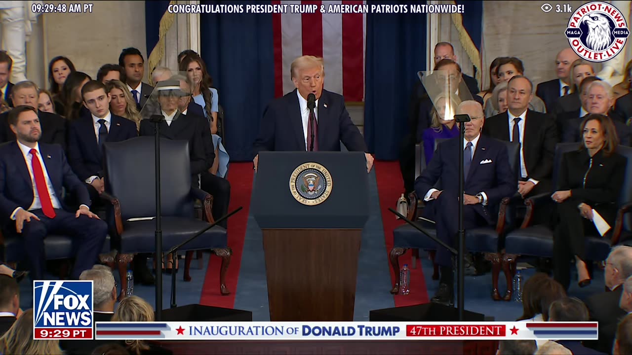 FULL SPEECH: President Trump's Inaugural Speech