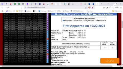 Obfuscated Reporting by Medsafe in NZ - Confirmed by VAERS AEFI Number | Clip