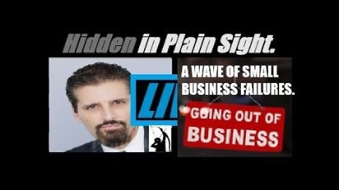 The US Economy Is Rapidly Weakening. (Expect A WAVE Of Small Business Failures). Mannarino