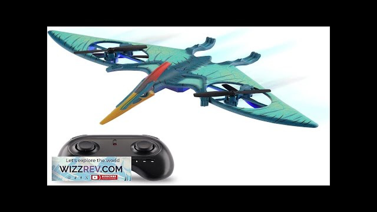 Pterosaur Dinosaur Toys Drone for Kids Headless Mode One Key Start Review