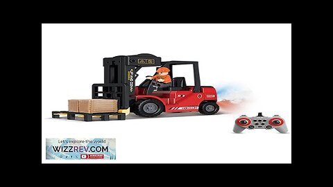 1/24 2.4G 11CH Alloy RC Heavy Forklift Crane Car Lifting Music Spray Review