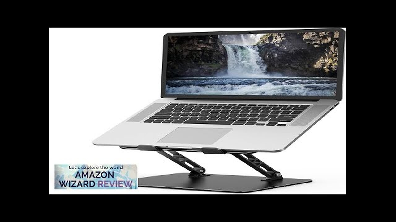 Adjustable Laptop Stand for Desk Metal Foldable Laptop Riser Portable Laptop Holder Review