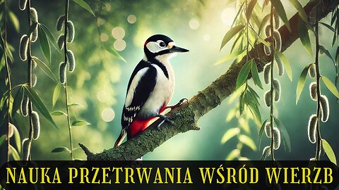 🌿 Among the Willows – Young Woodpeckers Discover the World! 🌿 młode dzięcioły uczą się świata!