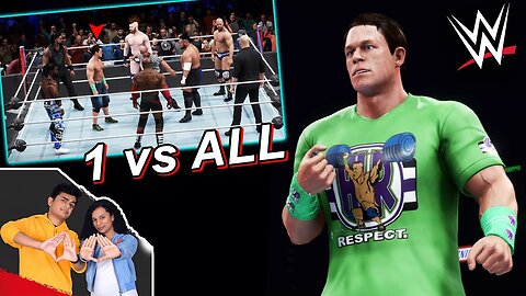 ALL WWE WRESTLERS vs 1 | SlayyPop