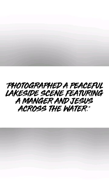 jesus and the manger