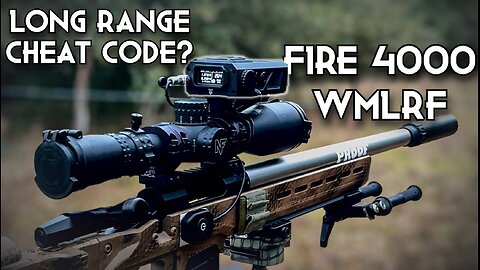 Fire 4000 BUDGET Friendly Weapon Mounted Laser Range Finder