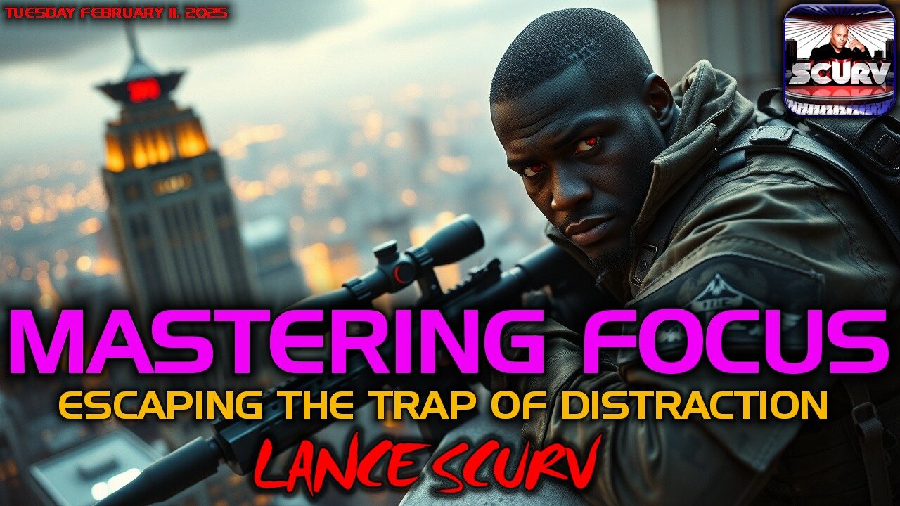 MASTERING FOCUS: ESCAPING THE TRAP OF DISTRACTION AND WHITE SUPREMACY! | LANCESCURV