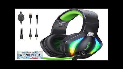 PG1 Gaming Headset for PS4/PS5/PC/Xbox/Nintendo Switch Xbox One Headset with AI Stereo Review