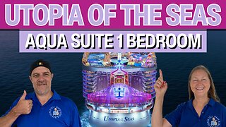 Utopia of the Seas Aqua Suite 1 Bedroom Cabin 14734 | Tall Man's Cruise Adventures