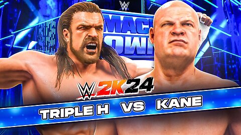 TRIPLE H vs KANE | WWE SmackDown | WWE 2K24 Gameplay PC