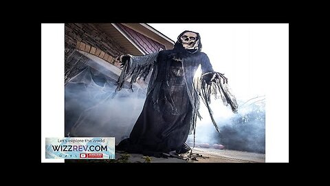 Towering Animated Reaper Halloween Decoration 10 Feet Review