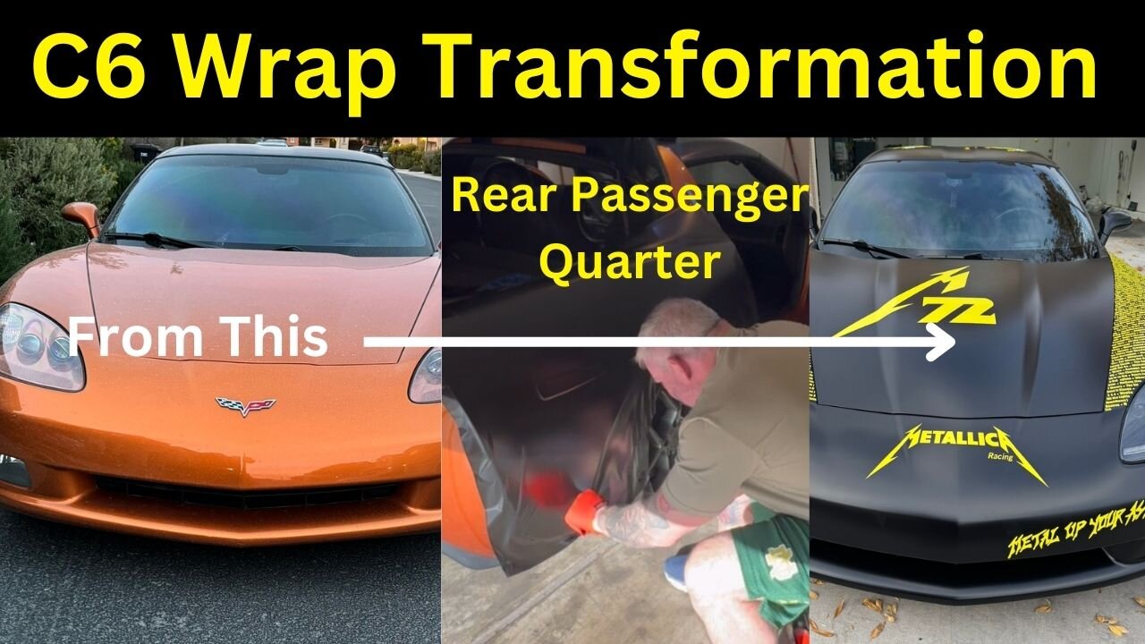 C6 Corvette Transformation......To Crazy