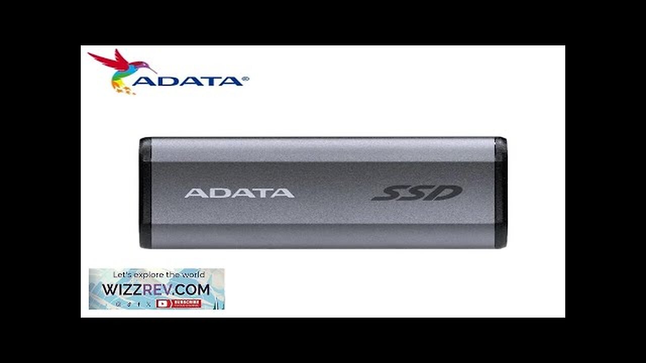 Original ADATA Portable SSD SE880 USB3.2 Type-C High Speed Solid State Drive Review