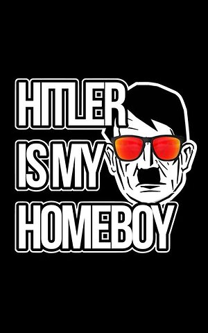 Lilly goes full NATIONAL SOCIALIST with a "I LOVE HITLER".