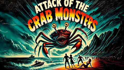 Attack of the Crab Monsters (1957) Full Movie | Colorized | HD