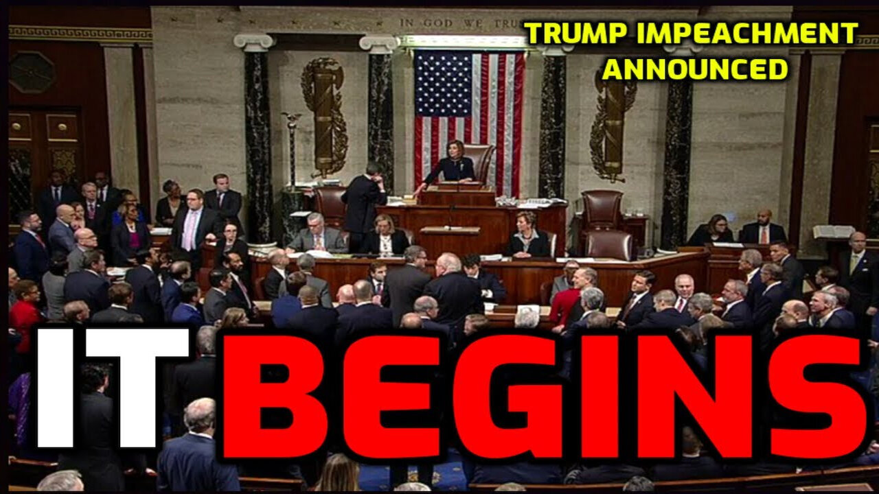 Breaking: Trump Impeachment announced by Congress - Chaos in Washington