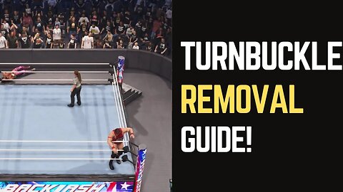 WWE 2K24: Your Guide to Removing Turnbuckles!