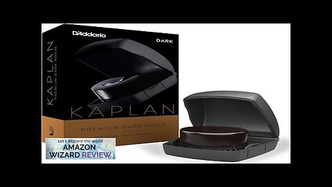 D'Addario Violin Rosin Cello Rosin Kaplan Premium Dark Rosin Review