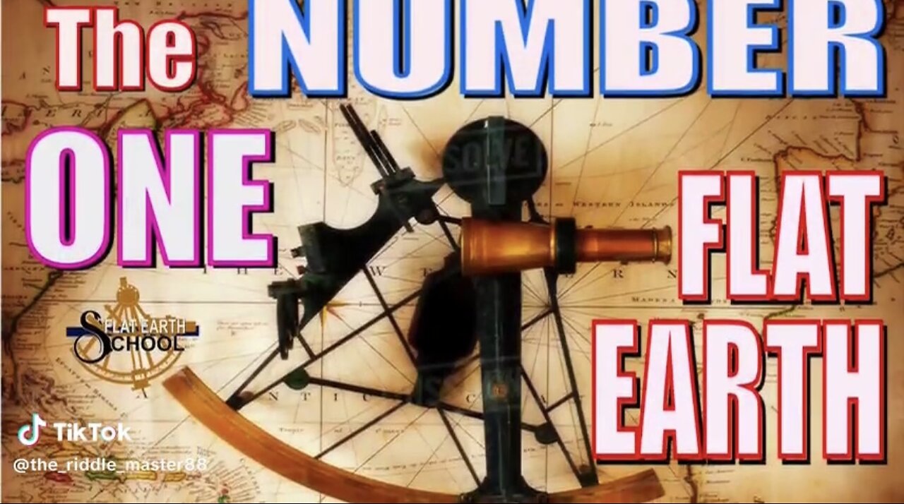 The number one flat Earth proof: How the sextant is used in celestial navigation.