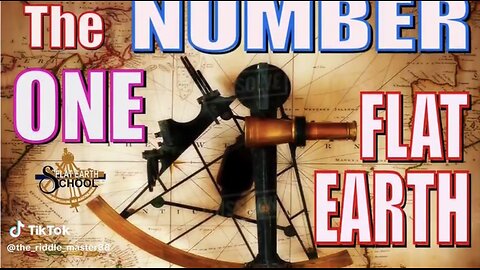 The number one flat Earth proof: How the sextant is used in celestial navigation.