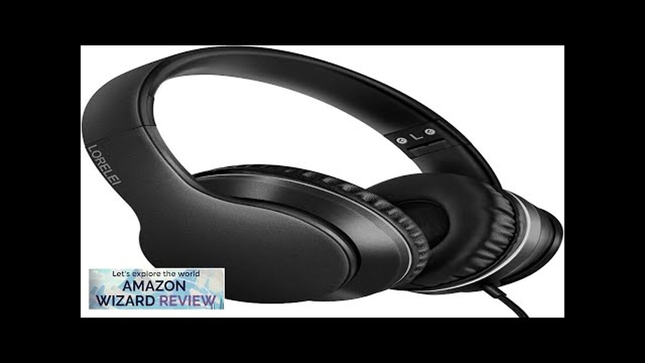 LORELEI X6 Over-Ear Headphones with Microphone Lightweight Foldable & Portable Stereo Bass Review