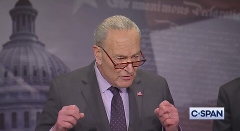 Sen Chuck Schumer Wants You To Know People Are Aroused