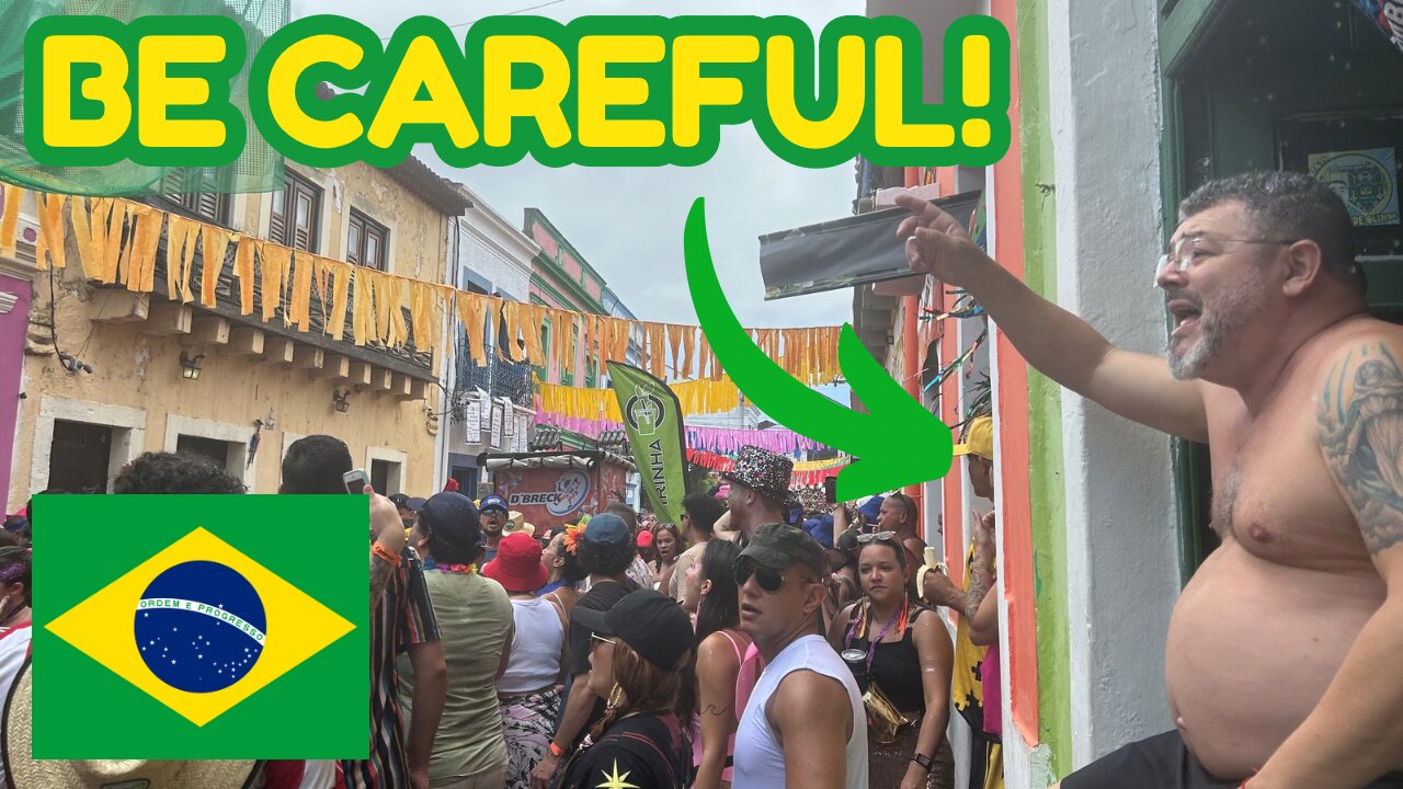 ⛔️ Is Brazil Carnival SAFE to visit? 🇧🇷 5 Safety Tips you MUST KNOW before you visit!