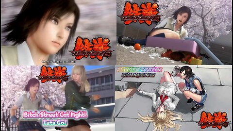 Tekken 6 (PSP Version) Asuka Kazama's Ending Sequence [Bitch Street Cat Fight! Lets Goooooooo!]