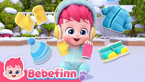 This is the Way We Get Dressed on a Snowy Day | Healthy Habits | Bebefinn Nursery Rhymes