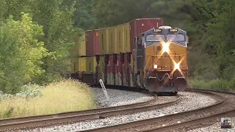 CSX AutoRack and Intermodal Trains from Lodi, Ohio September 7, 2024 Part 3