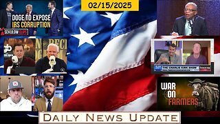 ACLJ: DOGE - IRS, Alex Newman: Farmers, Charlie Kirk: Recession, Glenn Beck: Tariffs - IRS | EP1474