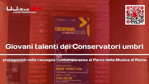 Giovani talenti dei Conservatori umbri protagonisti a Roma