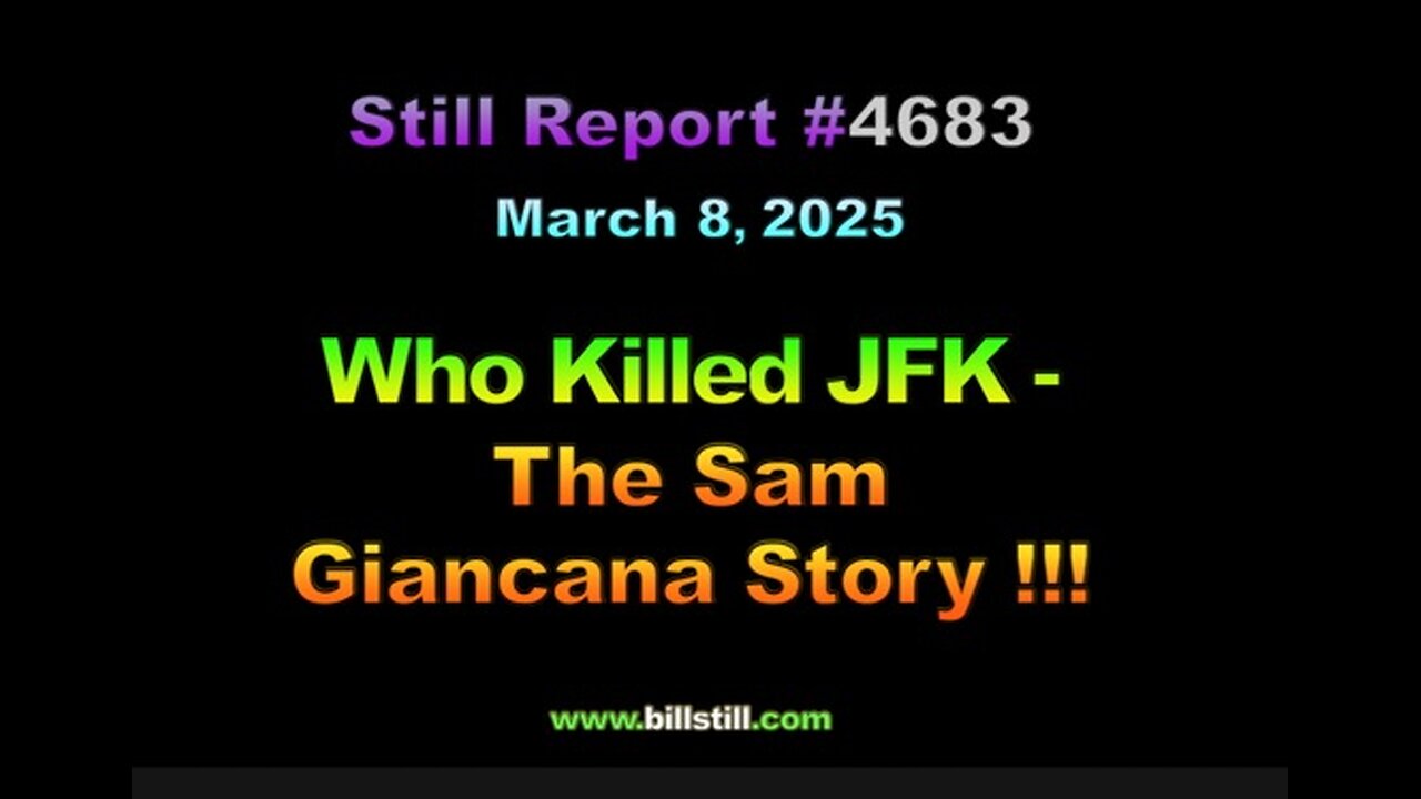 Who Killed JFK - The Sam Giancana Story !!!, 4683