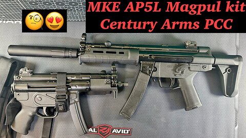 MKE AP5L Century Arms 9mm PCC Magpul furniture