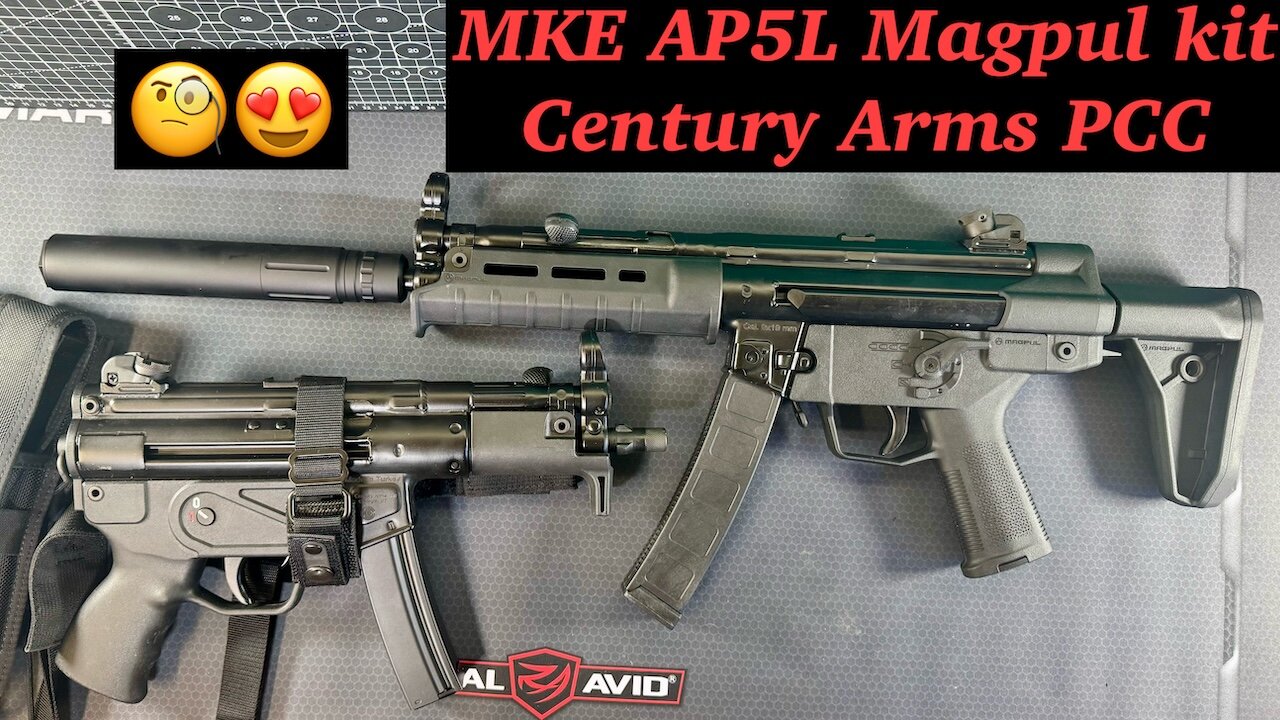 MKE AP5L Century Arms 9mm PCC Magpul furniture