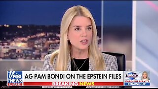 Attorney General Pam Bondi says a "Truckload" of Jeffrey Epstein files arrived on Friday